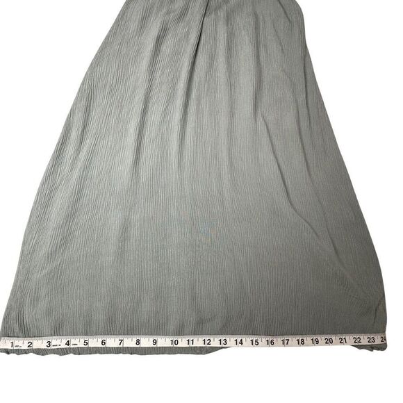 INDO MARIO Beaded Green Gauze Muni Dress Small - Picture 10 of 15